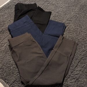 Stylish Women's Black, Navy, and Charcoal Leggings